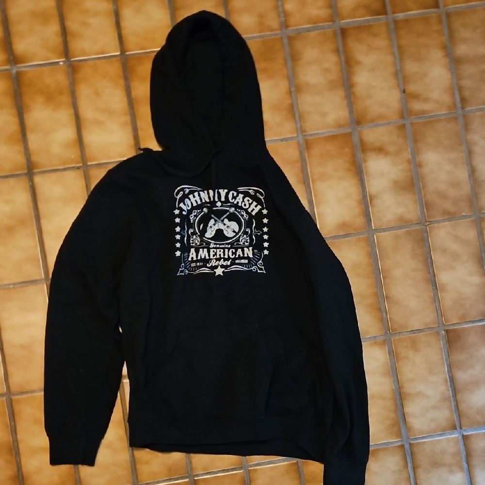 Black Graphic Hoodie - Men's Black Hoodie